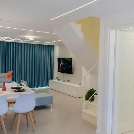 公寓 Blue Luxury Duplex Durrës